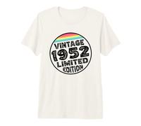Edición Especial Limitada Birthday Born in 1952 Camiseta Premium