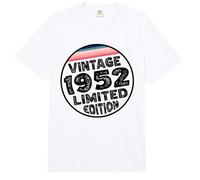 Edición Especial Limitada Birthday Born in 1952 Comfort Colors Adult Heavyweight T-Shirt