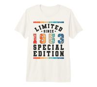 Edición Especial Limitada Birthday Born in 1953 Camiseta Premium