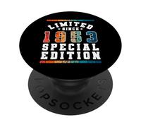 Edición Especial Limitada Birthday Born in 1953 PopSockets PopGrip Adhesivo