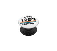 Edición Especial Limitada Birthday Born in 1953 PopSockets PopGrip Adhesivo