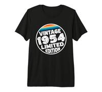 Edición Especial Limitada Birthday Born in 1954 Camiseta Premium