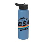 Edición especial limitada Birthday Born in 1954 Stainless Steel Insulated Water Bottle