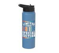 Edición especial limitada Birthday Born in 1954 Stainless Steel Insulated Water Bottle