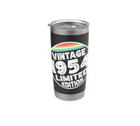 Edición especial limitada Birthday Born in 1954 Vaso térmico de acero inoxidable de doble pared