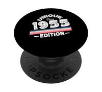 Edición Especial Limitada Birthday Born in 1955 PopSockets PopGrip Adhesivo