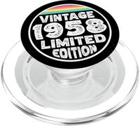 Edición Especial Limitada Birthday Born in 1958 PopSockets PopGrip para MagSafe
