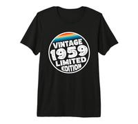 Edición Especial Limitada Birthday Born in 1959 Camiseta Premium