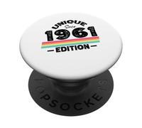 Edición Especial Limitada Birthday Born in 1961 PopSockets PopGrip Adhesivo