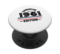 Edición Especial Limitada Birthday Born in 1961 PopSockets PopGrip Adhesivo