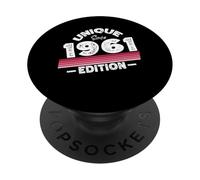 Edición Especial Limitada Birthday Born in 1961 PopSockets PopGrip Adhesivo