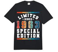 Edición Especial Limitada Birthday Born in 1963 Comfort Colors Adult Heavyweight T-Shirt