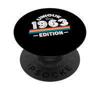 Edición Especial Limitada Birthday Born in 1963 PopSockets PopGrip Adhesivo