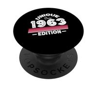 Edición Especial Limitada Birthday Born in 1963 PopSockets PopGrip Adhesivo