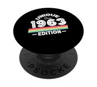 Edición Especial Limitada Birthday Born in 1963 PopSockets PopGrip Adhesivo