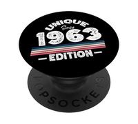 Edición Especial Limitada Birthday Born in 1963 PopSockets PopGrip Adhesivo