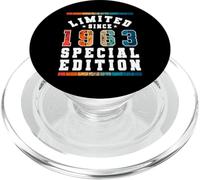Edición Especial Limitada Birthday Born in 1963 PopSockets PopGrip para MagSafe