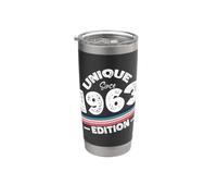 Edición especial limitada Birthday Born in 1963 Vaso térmico de acero inoxidable de doble pared