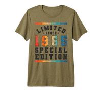 Edición Especial Limitada Birthday Born in 1965 Camiseta Premium