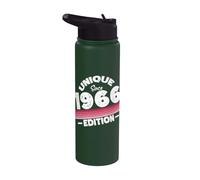 Edición especial limitada Birthday Born in 1966 Stainless Steel Insulated Water Bottle