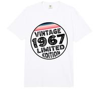 Edición Especial Limitada Birthday Born in 1967 Comfort Colors Adult Heavyweight T-Shirt