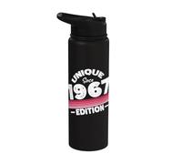 Edición especial limitada Birthday Born in 1967 Stainless Steel Insulated Water Bottle
