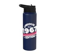 Edición especial limitada Birthday Born in 1967 Stainless Steel Insulated Water Bottle