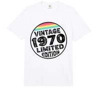Edición Especial Limitada Birthday Born in 1970 Comfort Colors Adult Heavyweight T-Shirt