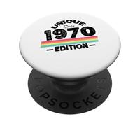 Edición Especial Limitada Birthday Born in 1970 PopSockets PopGrip Adhesivo