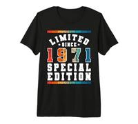 Edición Especial Limitada Birthday Born in 1971 Camiseta Premium