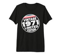 Edición Especial Limitada Birthday Born in 1971 Camiseta Premium