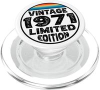 Edición Especial Limitada Birthday Born in 1971 PopSockets PopGrip para MagSafe