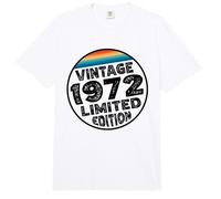 Edición Especial Limitada Birthday Born in 1972 Comfort Colors Adult Heavyweight T-Shirt