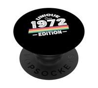 Edición Especial Limitada Birthday Born in 1972 PopSockets PopGrip Adhesivo