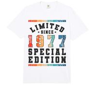Edición Especial Limitada Birthday Born in 1977 Comfort Colors Adult Heavyweight T-Shirt