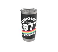 Edición especial limitada Birthday Born in 1977 Vaso térmico de acero inoxidable de doble pared