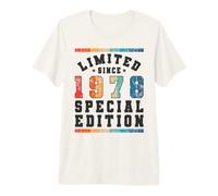 Edición Especial Limitada Birthday Born in 1978 Camiseta Premium