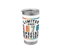 Edición especial limitada Birthday Born in 1978 Vaso térmico de acero inoxidable de doble pared
