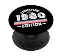 Edición Especial Limitada Birthday Born in 1980 PopSockets PopGrip Adhesivo