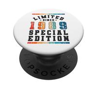 Edición Especial Limitada Birthday Born in 1989 PopSockets PopGrip Adhesivo