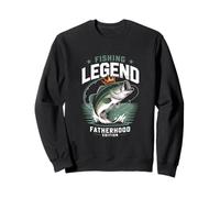 Edición Fatherhood de Fishing Legend para papá, papá, día del padre Sudadera