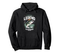 Edición Fatherhood de Fishing Legend para papá, papá, día del padre Sudadera con Capucha