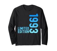 Edición Limitada 1993 Divertido 32 cumpleaños 32 años Manga Larga