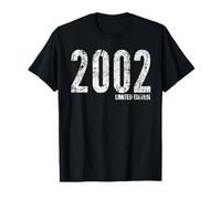 Edición limitada 2002 Classic Born in 2002 Retro Birthday Camiseta