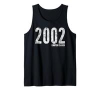 Edición limitada 2002 Classic Born in 2002 Retro Birthday Camiseta sin Mangas
