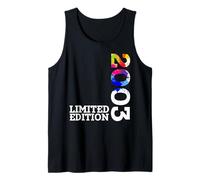 Edición Limitada 2003 Divertido 22 cumpleaños 22 años Camiseta sin Mangas