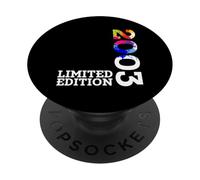 Edición Limitada 2003 Divertido 22 cumpleaños 22 años PopSockets PopGrip Adhesivo