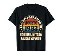 Edición Limitada Agosto 1983 - Cumpleaños 41 Años Camiseta
