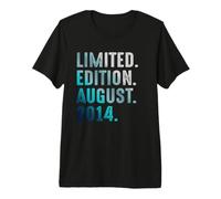 Edición Limitada Agosto 2014 Retro Vintage 2014 Camiseta Premium