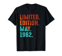 Edición Limitada Cumpleaños Mayo 1962 Camiseta